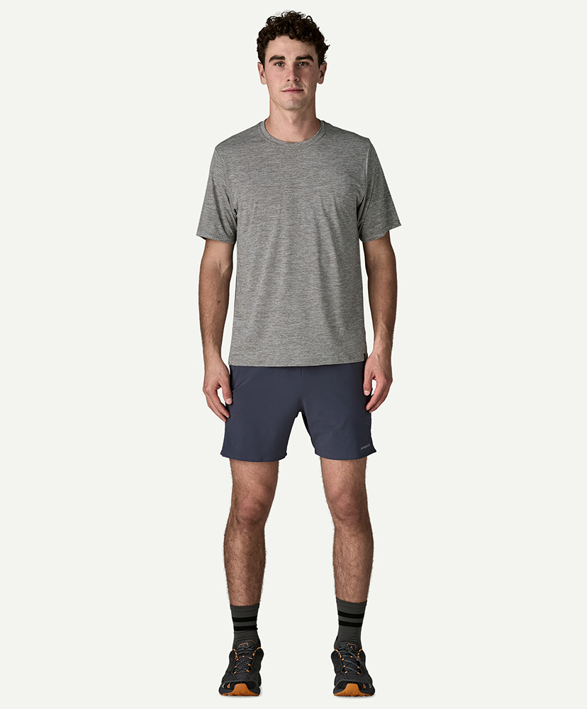 Men's Capilene Cool Daily Shirt FEA/フェザーグレー L(MEN)