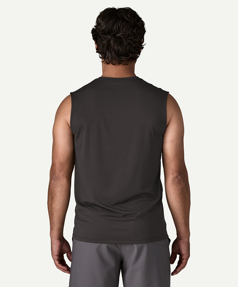 Men's Sleeveless Capilene Cool Daily Shirt BLK/ブラック L(MEN)