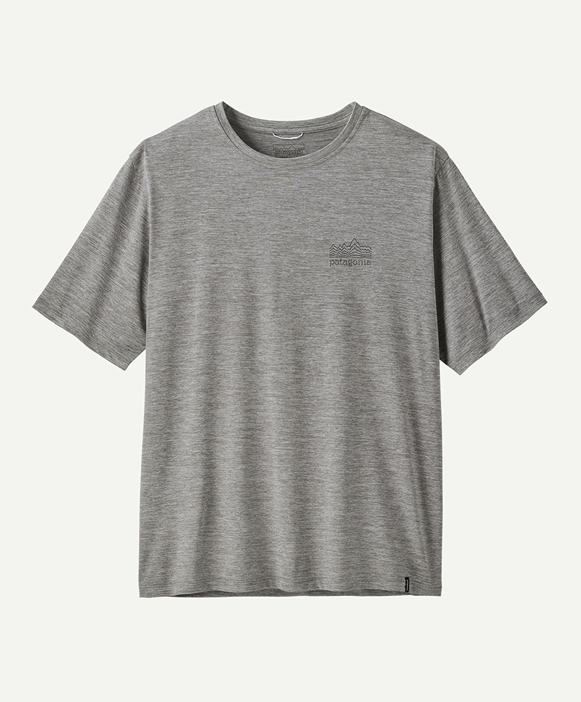 Men's Capilene Cool Daily Shirt - Strataspire FEA/フェザーグレー L(MEN)