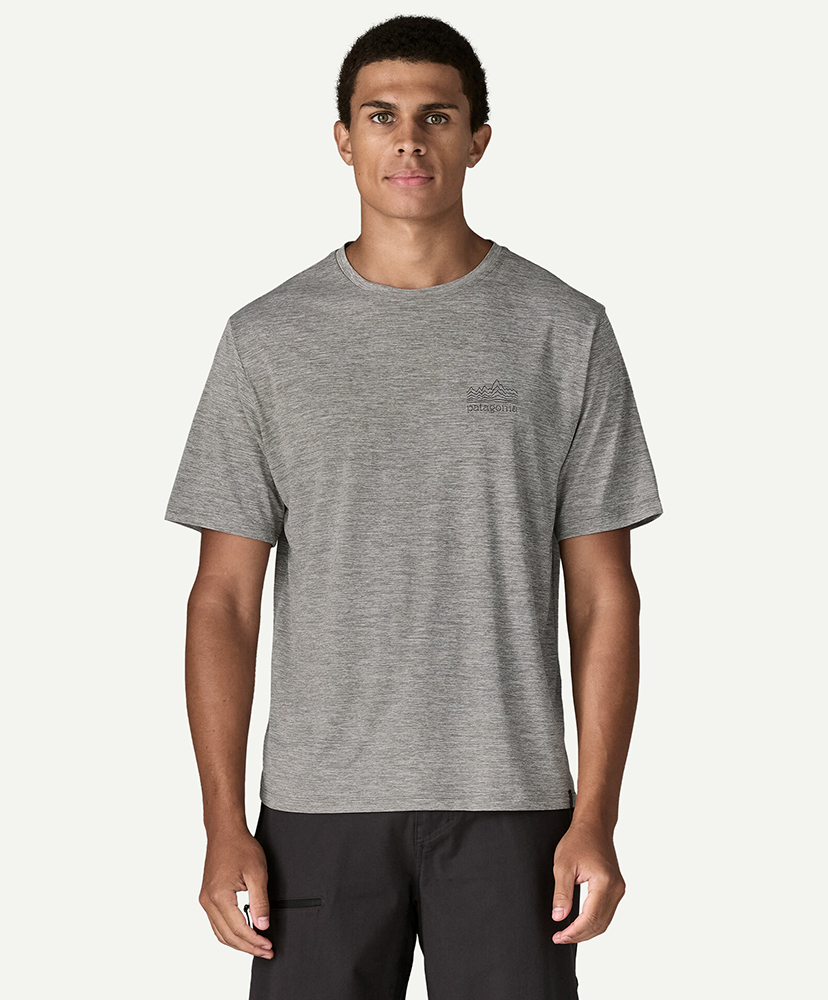 Men's Capilene Cool Daily Shirt - Strataspire FEA/フェザーグレー L(MEN)