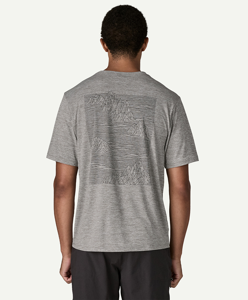 Men's Capilene Cool Daily Shirt - Strataspire FEA/フェザーグレー L(MEN)