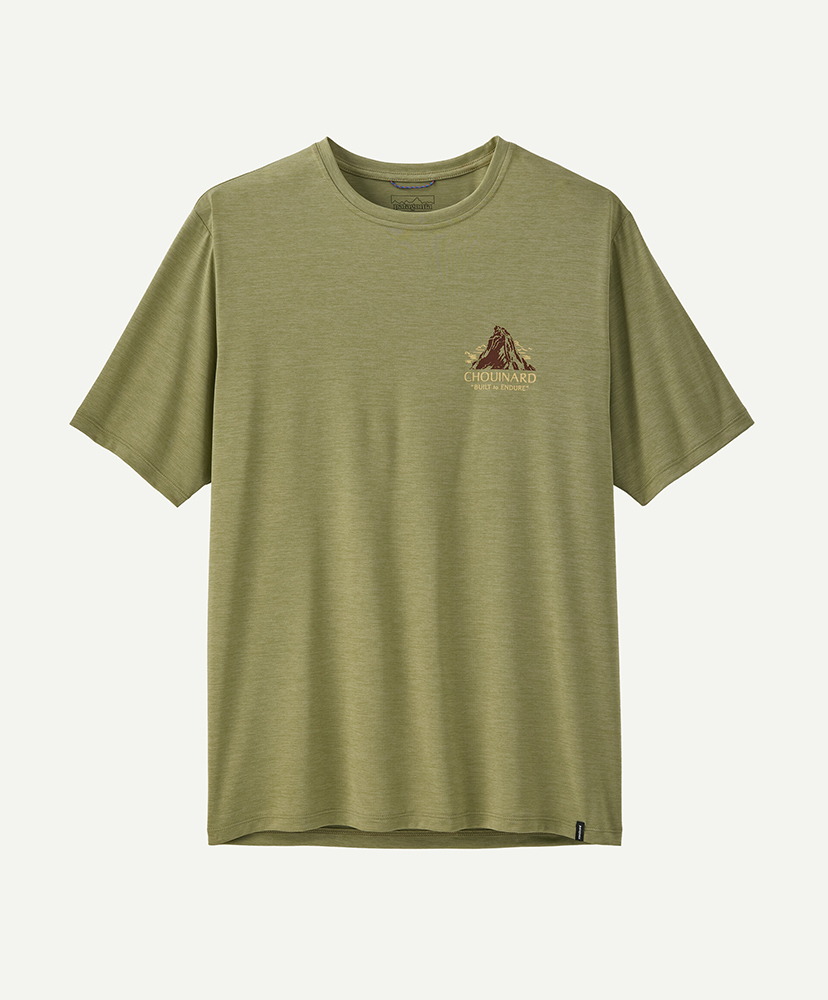 Men's Capilene Cool Daily Shirt - Chouinard Crest GGNX/ガムツリーグリーン L(MEN)