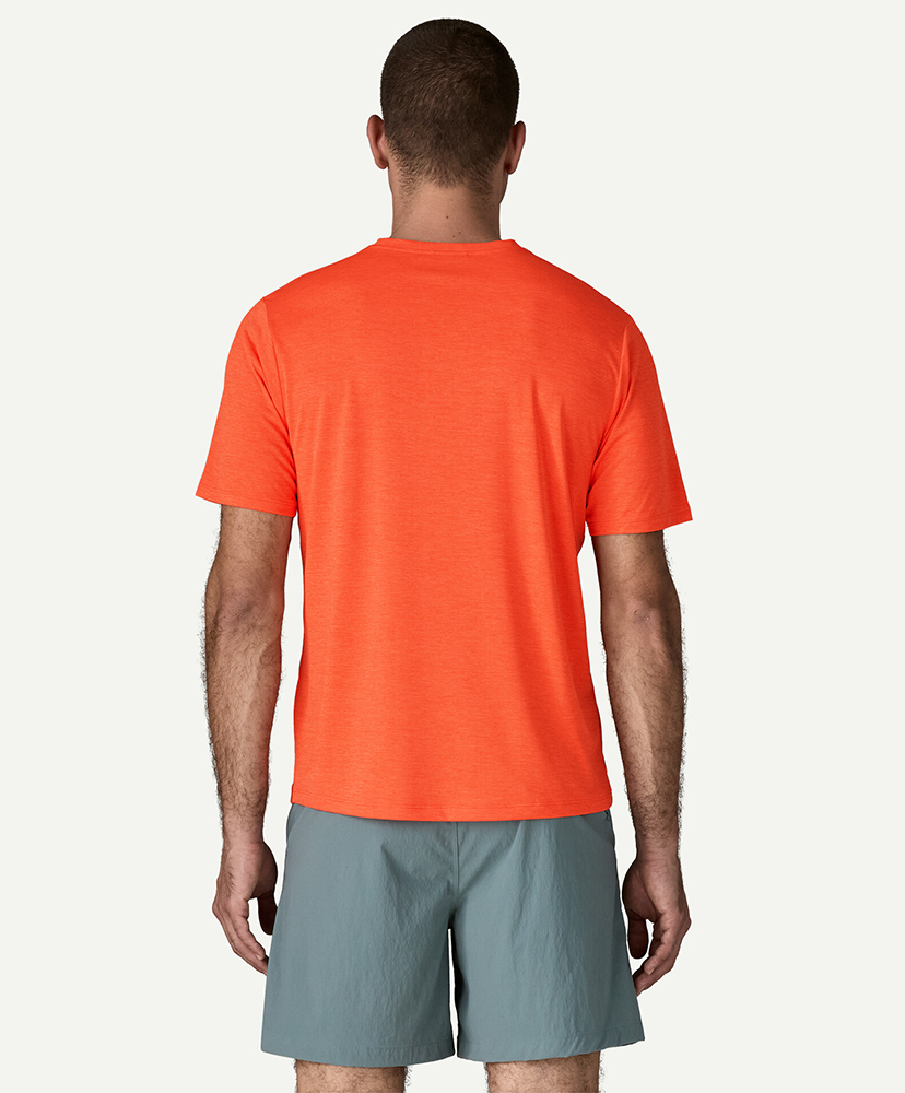 Men's Capilene Cool Daily Shirt - Water People Sets OPLX/オレンジピール L(MEN)