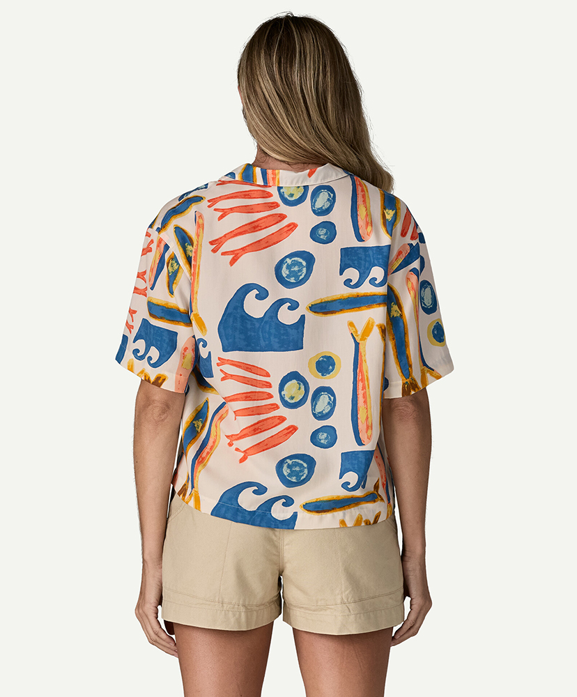 Women's Tidal Threads Shirt SANL/ナチュラル M(WOMEN)