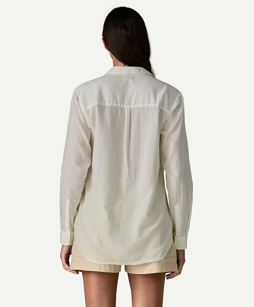 Women's Lightweight A/C Buttondown WHI/ホワイト L(WOMEN)