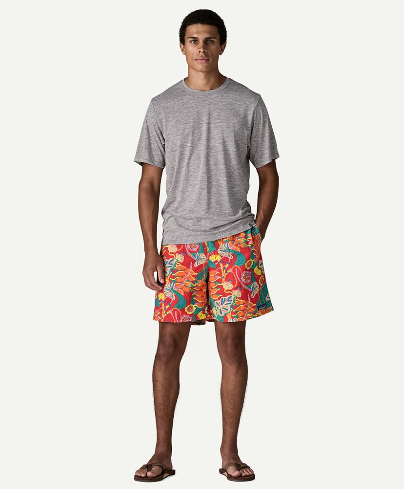 Men's Baggies Longs 7 inch TCLE/ホットアンバー L(MEN)