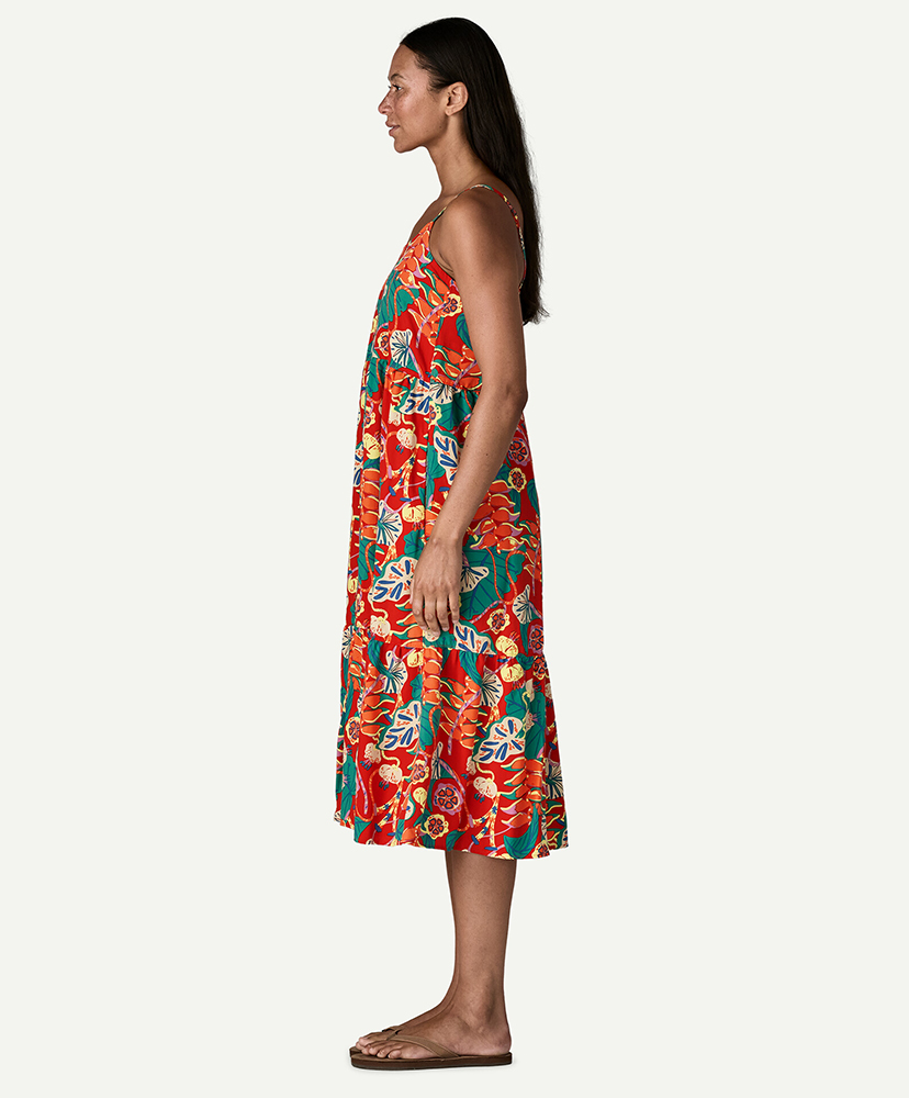 Women's Tidal Threads Dress TCLE/ホットアンバー M(WOMEN)