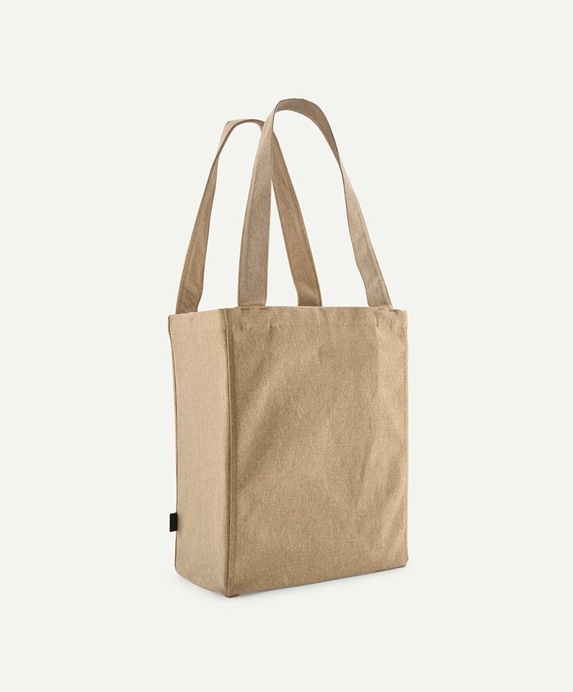 Recycled Market Tote 95 Oval Logo: Classic Tan ALL