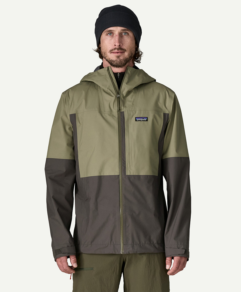 Men's Boulder Fork Rain Jacket FGRV/フォージグレイウィズリバーロックグリーン L(MEN)