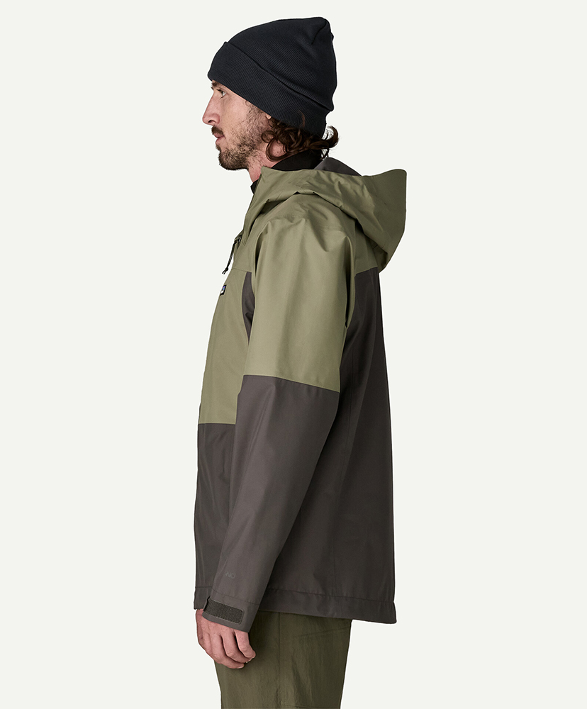 Men's Boulder Fork Rain Jacket FGRV/フォージグレイウィズリバーロックグリーン L(MEN)