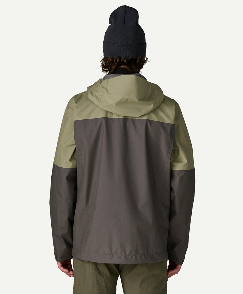 Men's Boulder Fork Rain Jacket FGRV/フォージグレイウィズリバーロックグリーン L(MEN)
