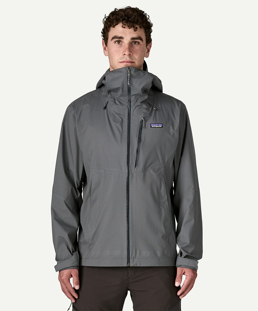 Men's Granite Crest Rain Jacket FBK/フォージグレーウィズブラック L(MEN)