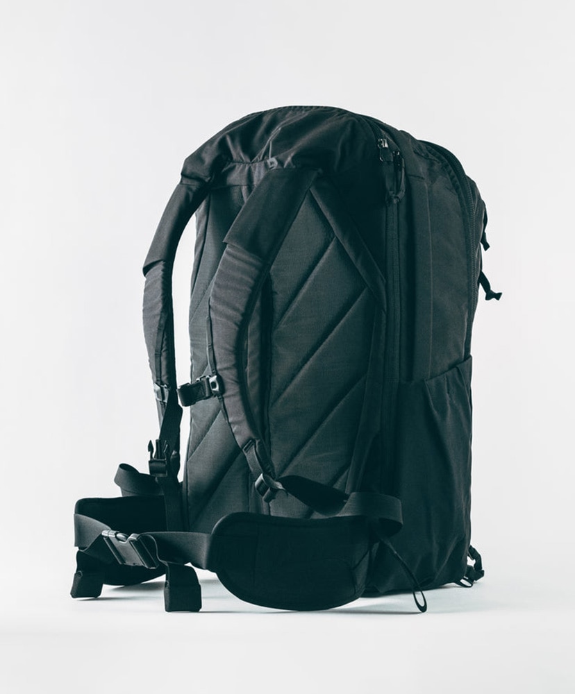 Civic Travel Bag 35L Solution Dyed Black/ソリューション ダイド ブラック (MEN)
