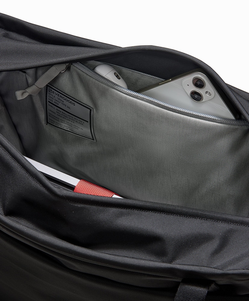 Civic Daily Tote 24L Solution Dyed Black/ソリューションダイドブラック (MEN)