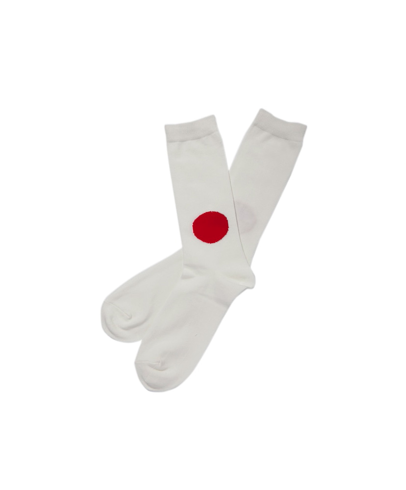 JAPAN FLAG ソックス Natural/ナチュラル L(27cm-29cm)