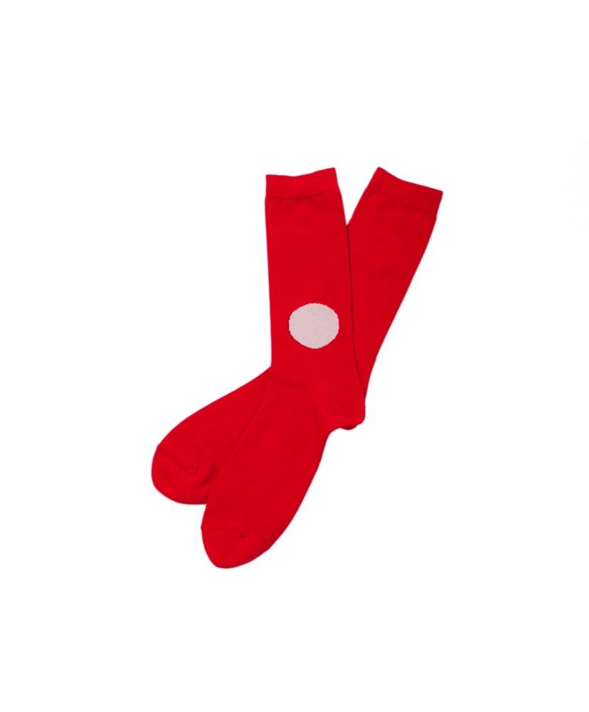 JAPAN FLAG ソックス Red/レッド L(27cm-29cm)