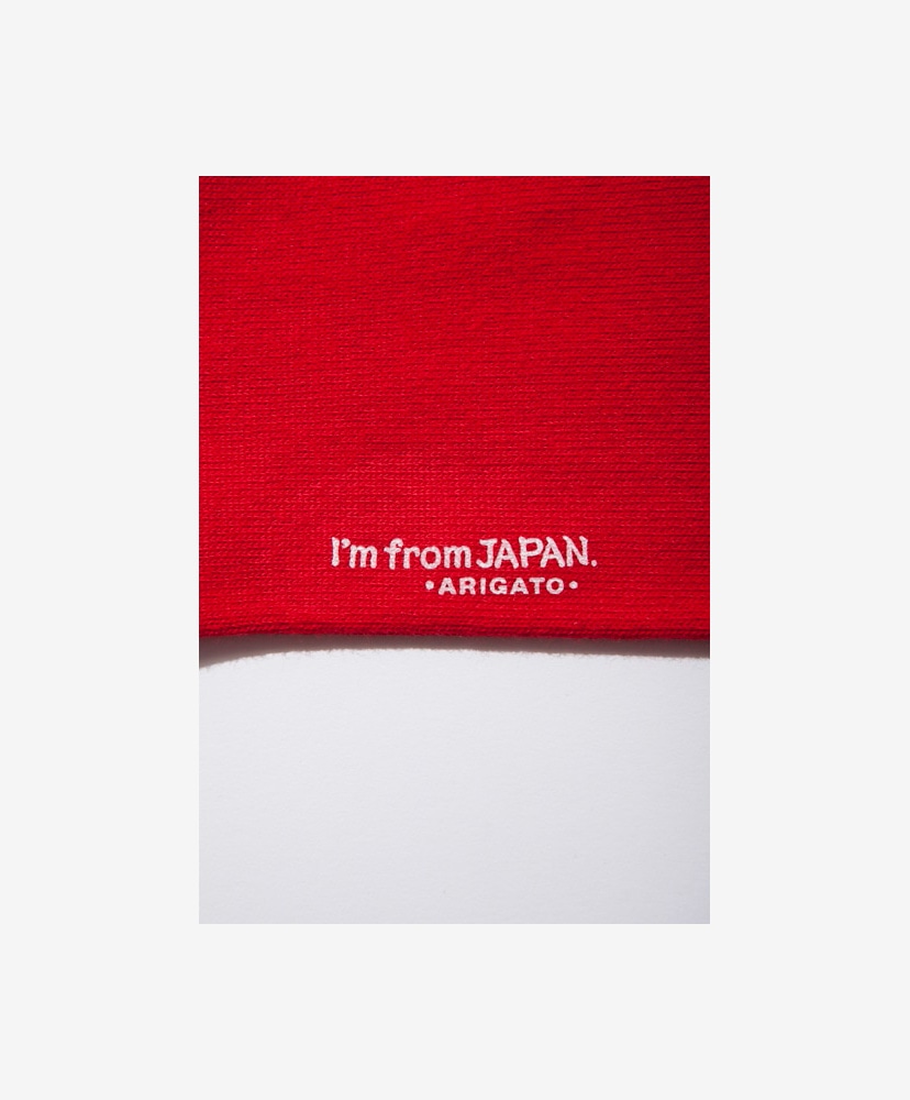 JAPAN FLAG ソックス Red/レッド L(27cm-29cm)