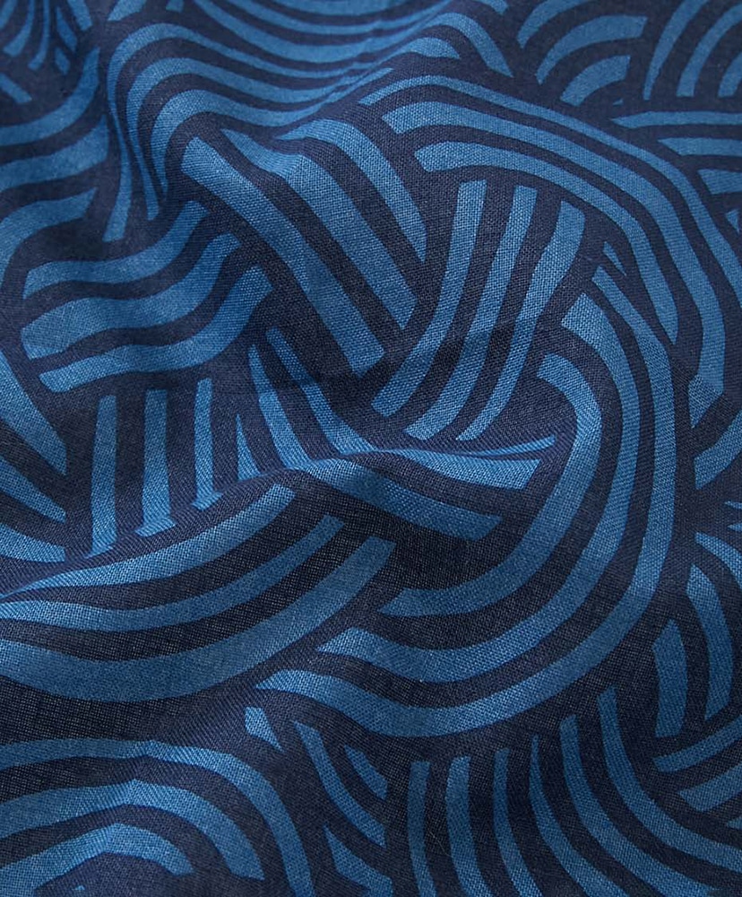 ミズヒキソウガラバンダナ Dark Navy/ダークネイビー ONE