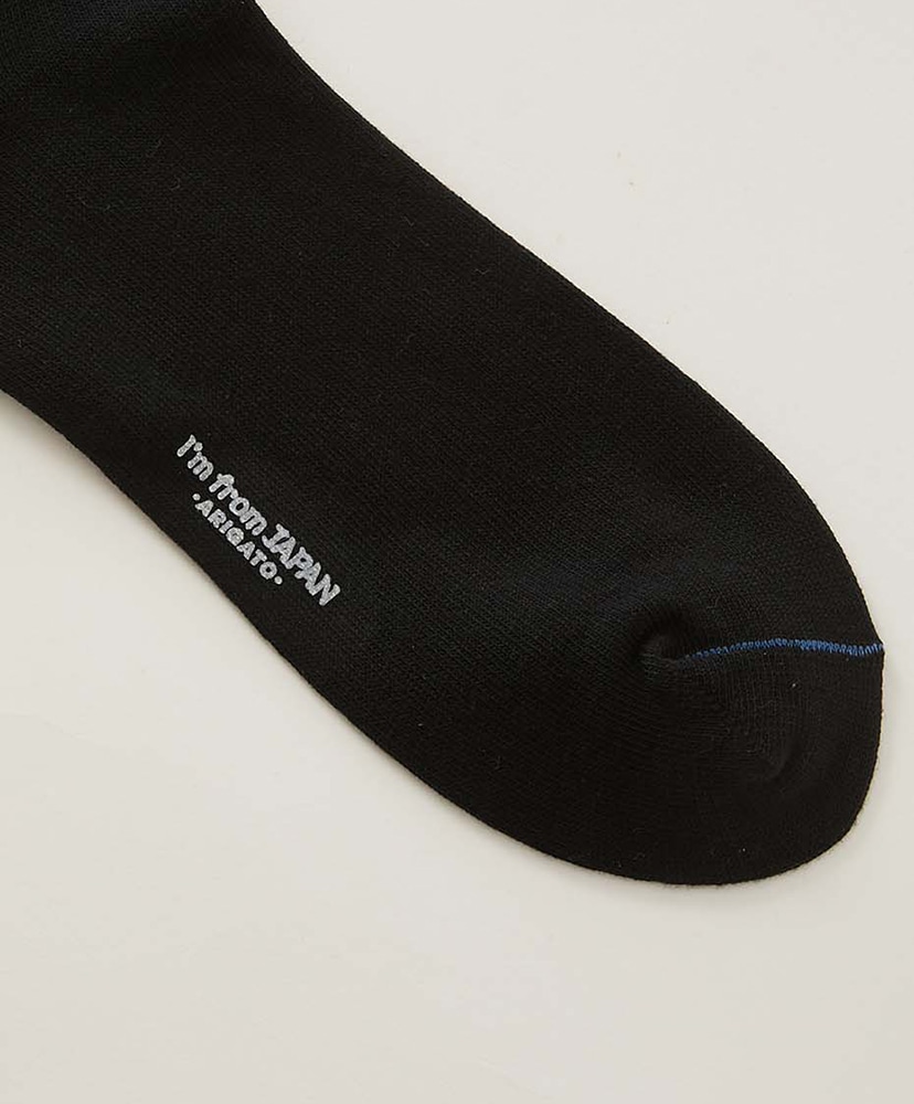 アオマルジャカードソックス Black/ブラック M(MEN)