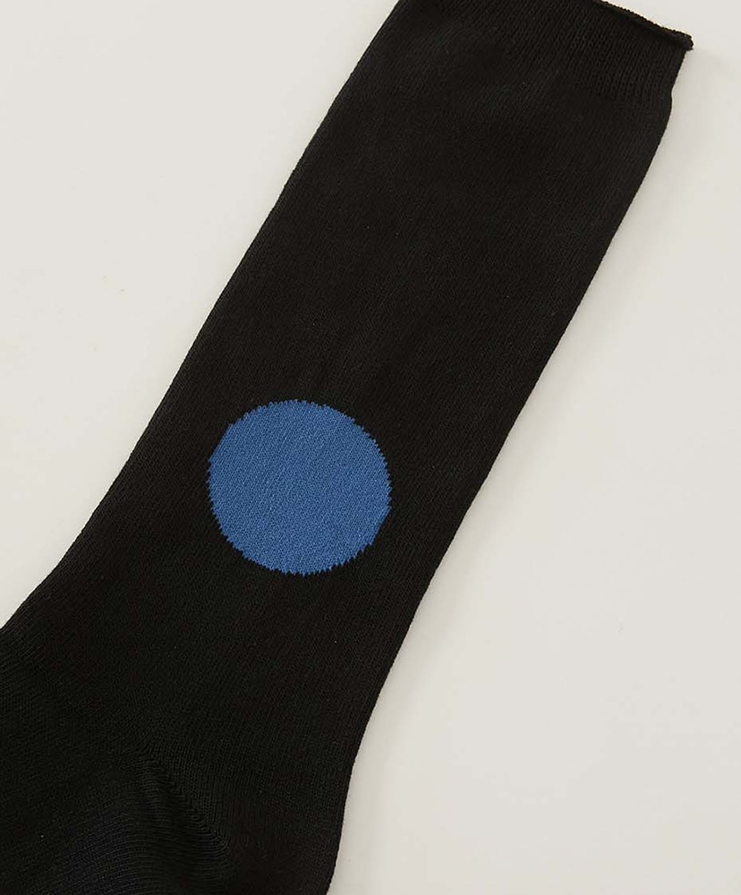 アオマルジャカードソックス Black/ブラック M(MEN)