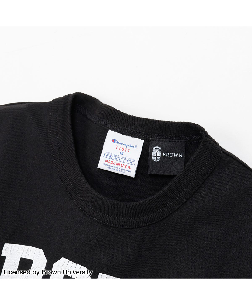 T1011 Short Sleeve T-shirt - College Black/ブラック L(MEN)