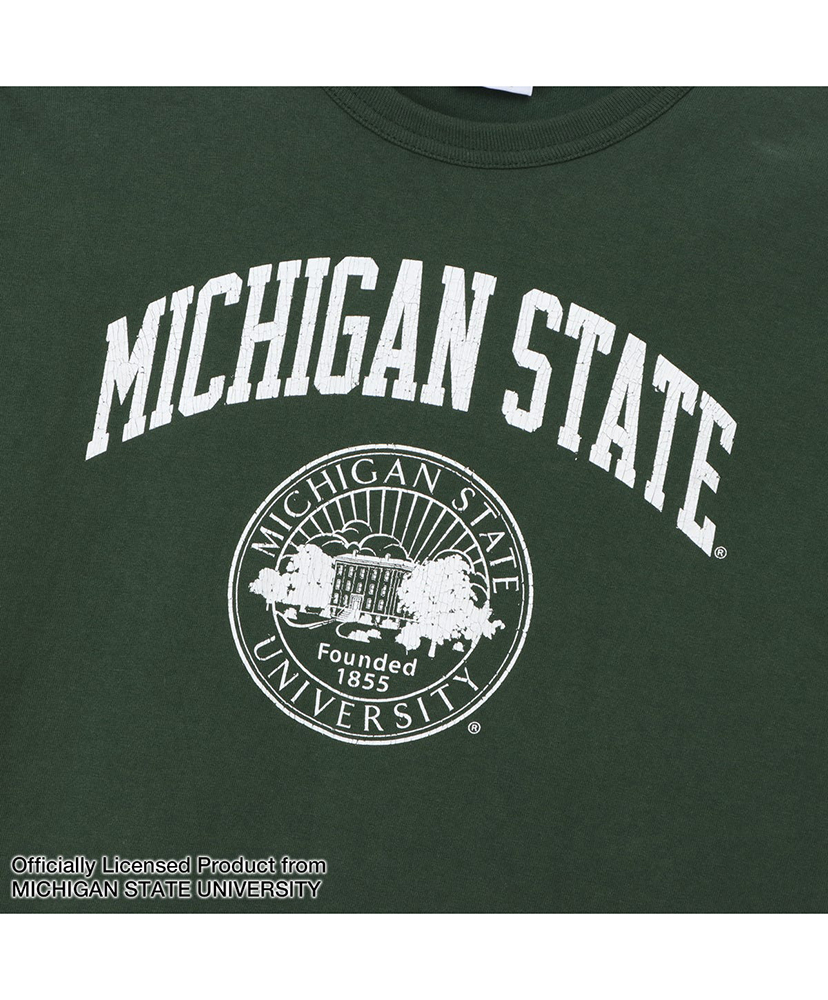 T1011 Short Sleeve T-shirt - College Moss Green/モスグリーン L(MEN)