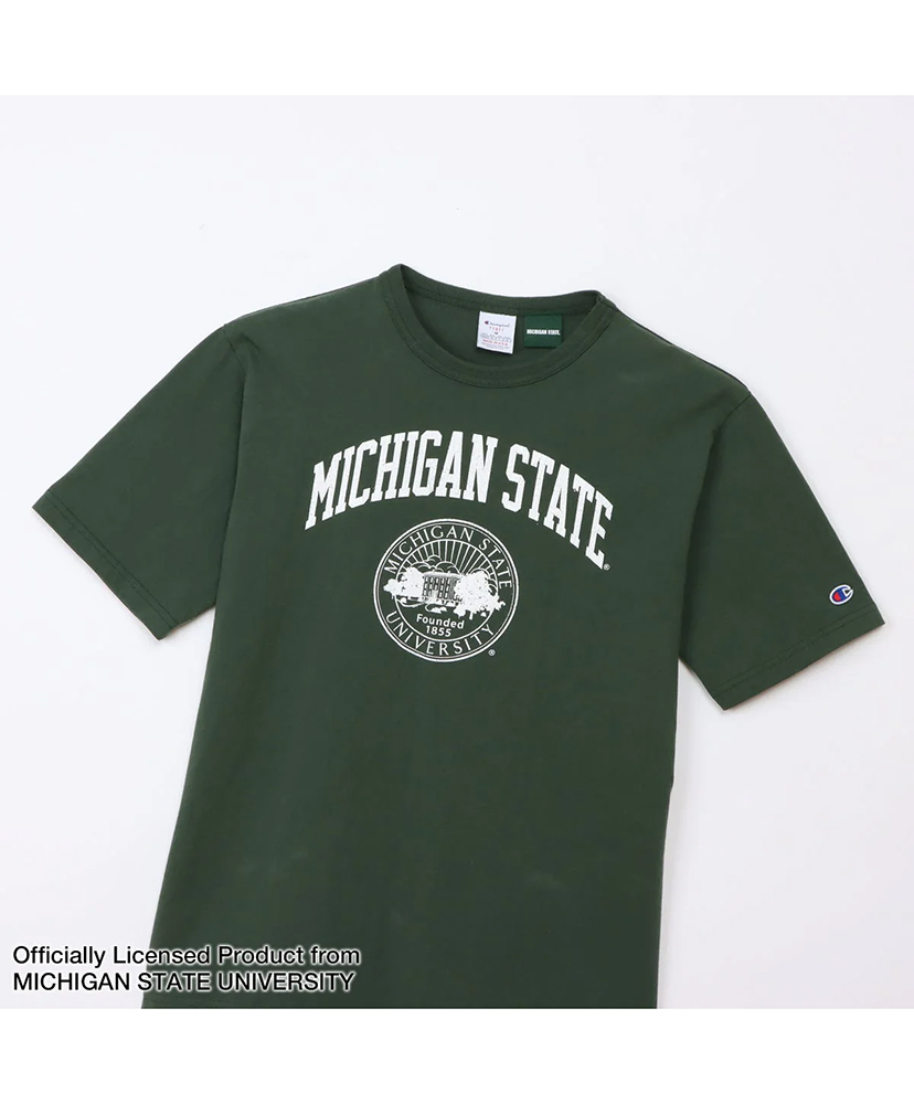 T1011 Short Sleeve T-shirt - College Moss Green/モスグリーン L(MEN)