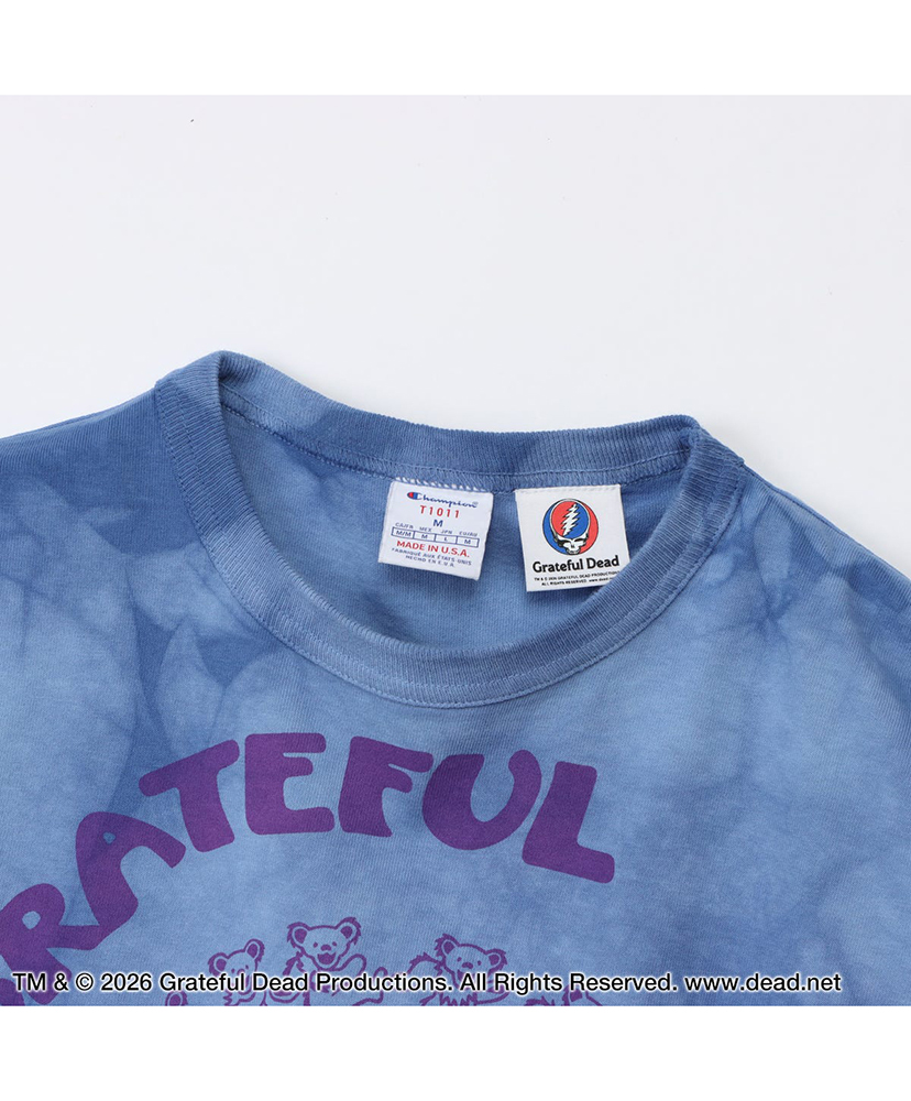 T1011 Short Sleeve T-shirt - Grateful Dead Light Blue/ライトブルー M(MEN)