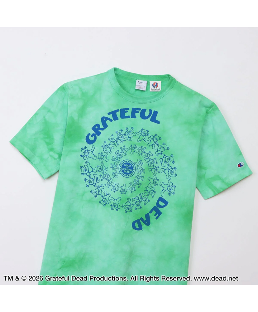 T1011 Short Sleeve T-shirt - Grateful Dead Pale Green/ペールグリーン L(MEN)