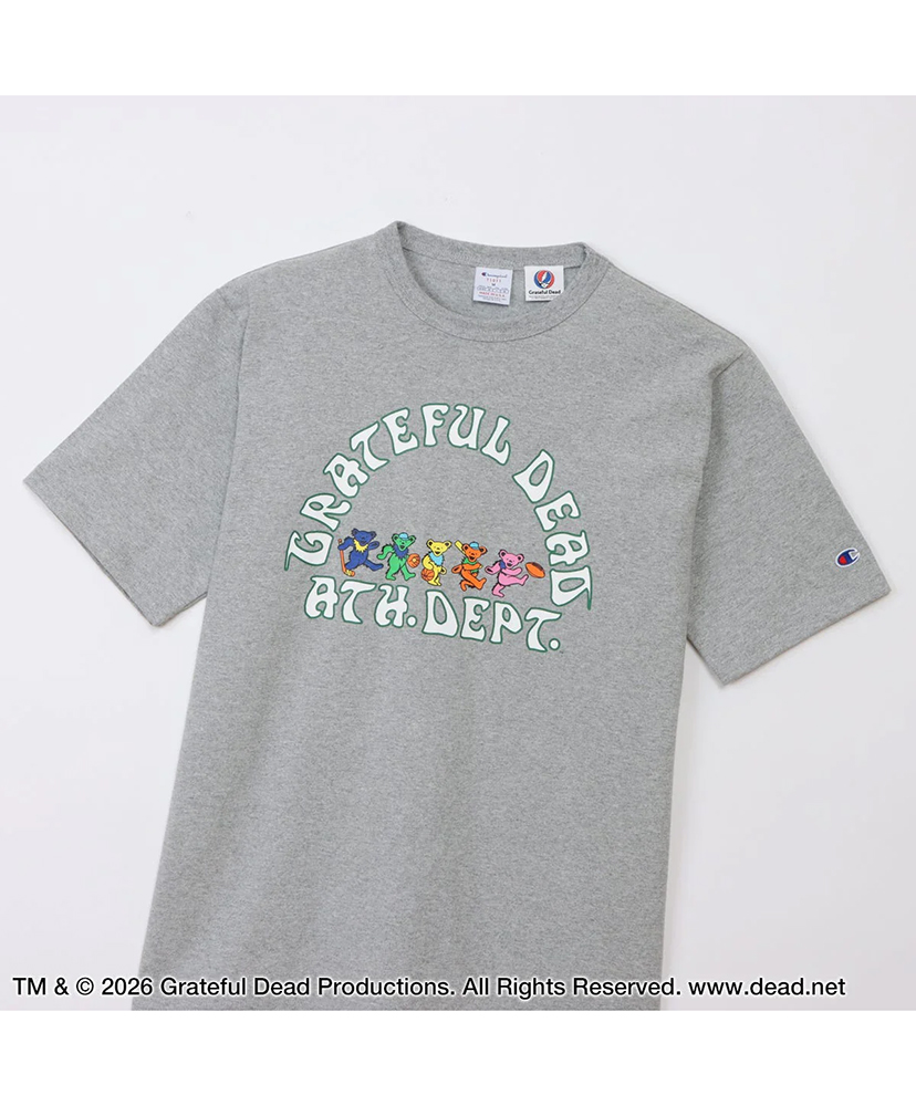 T1011 Short Sleeve T-shirt - Grateful Dead Silver Grey/シルバーグレー L(MEN)