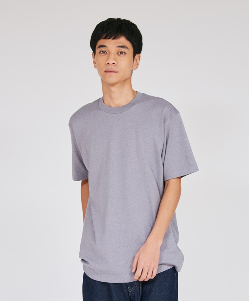 T-Shirts MOKU Crew Neck Tee Heather Gray/ヘザーグレー S(MEN)