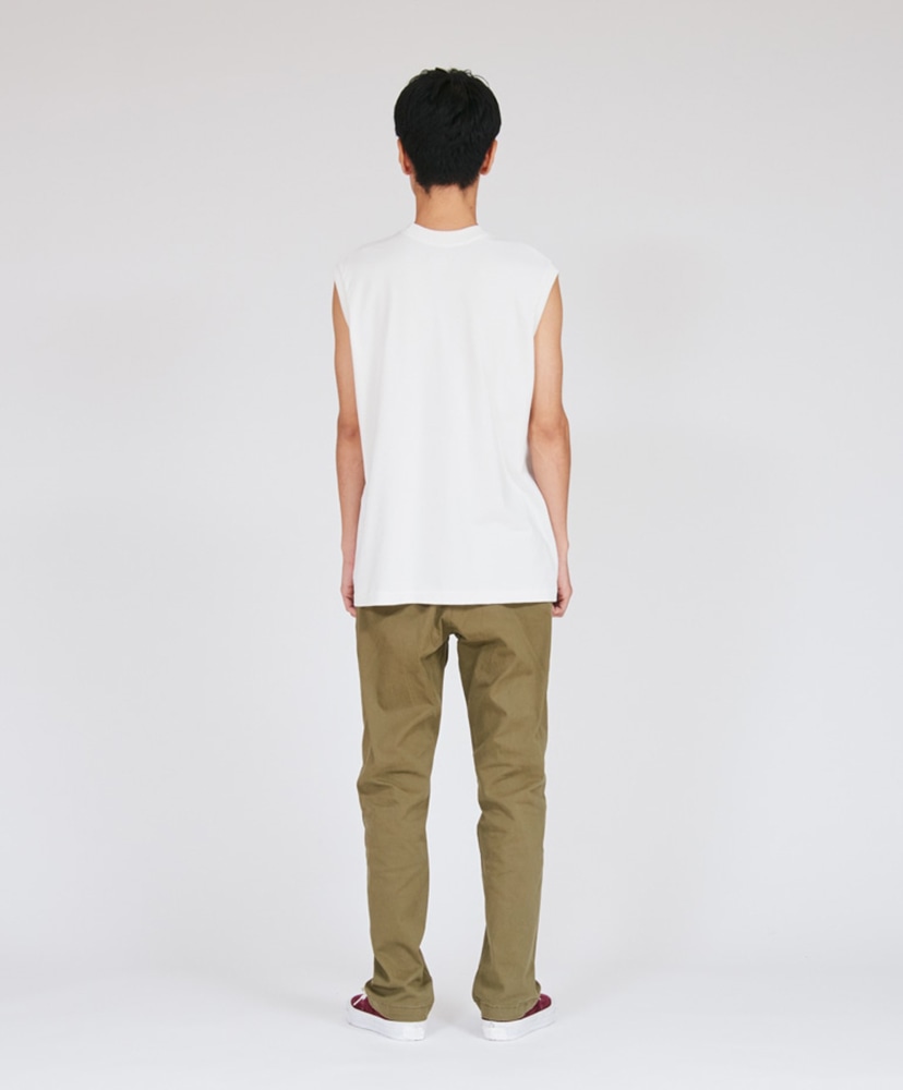 T-Shirts SHIRO - Sleeveless Tee White/ホワイト S(MEN)