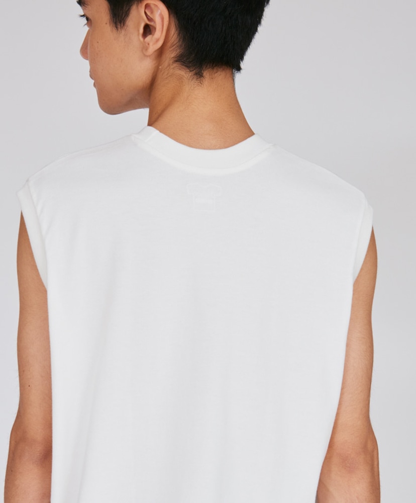 T-Shirts SHIRO - Sleeveless Tee White/ホワイト S(MEN)