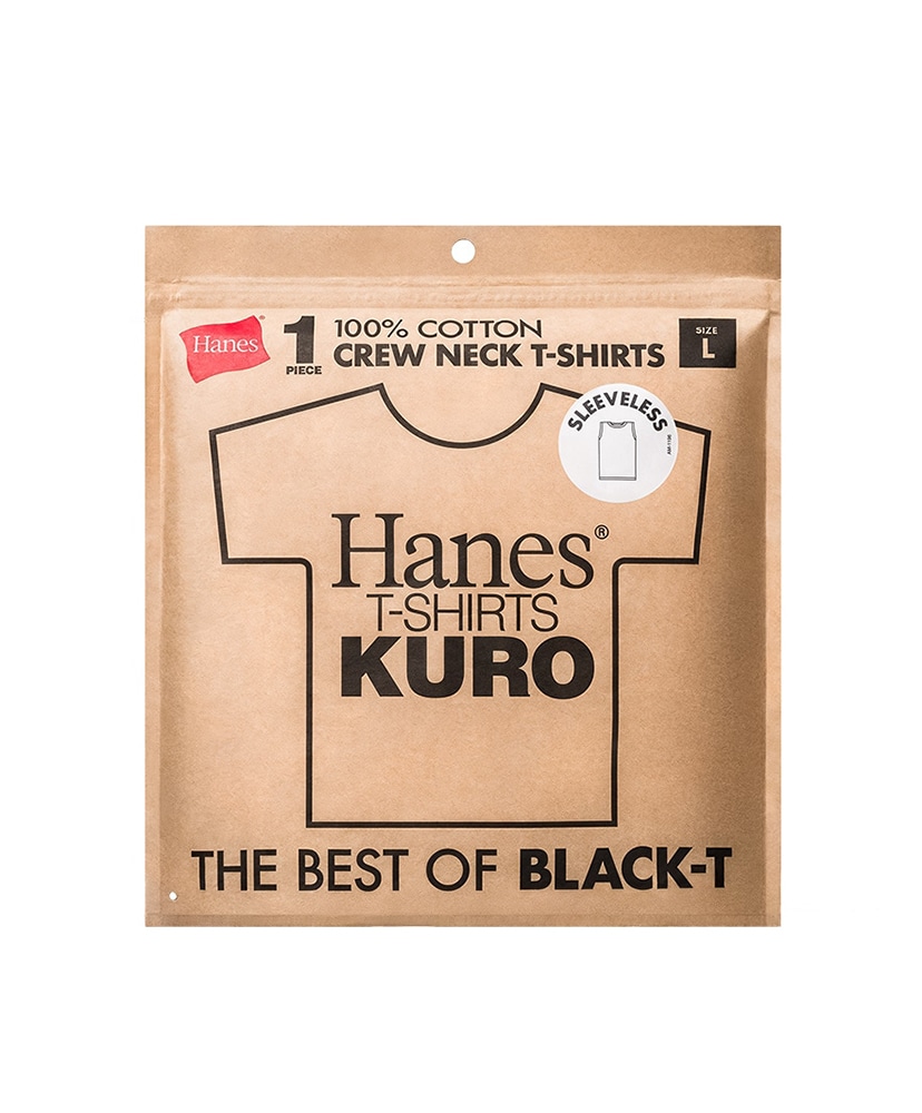 T-Shirts KURO - Sleeveless Tee Black/ブラック S(MEN)