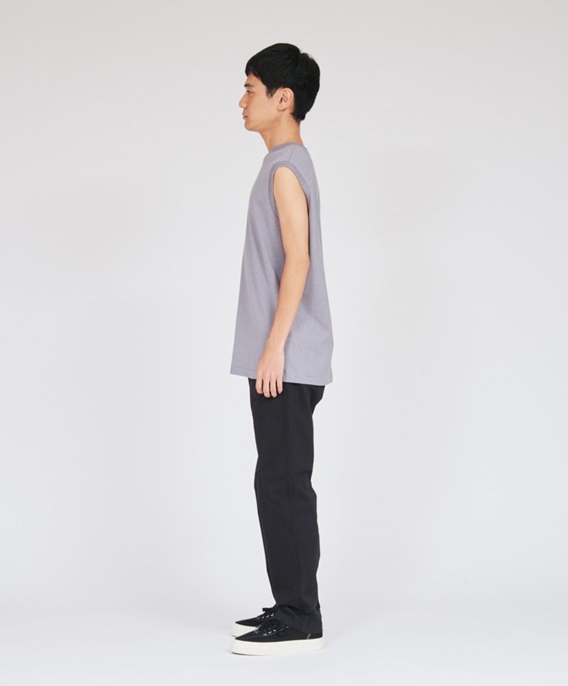 T-Shirts MOKU - Sleeveless Tee Heather Gray/ヘザーグレー S(MEN)