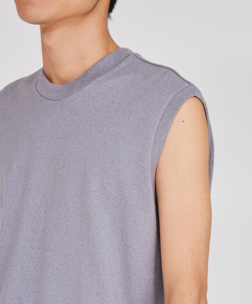 T-Shirts MOKU - Sleeveless Tee Heather Gray/ヘザーグレー S(MEN)