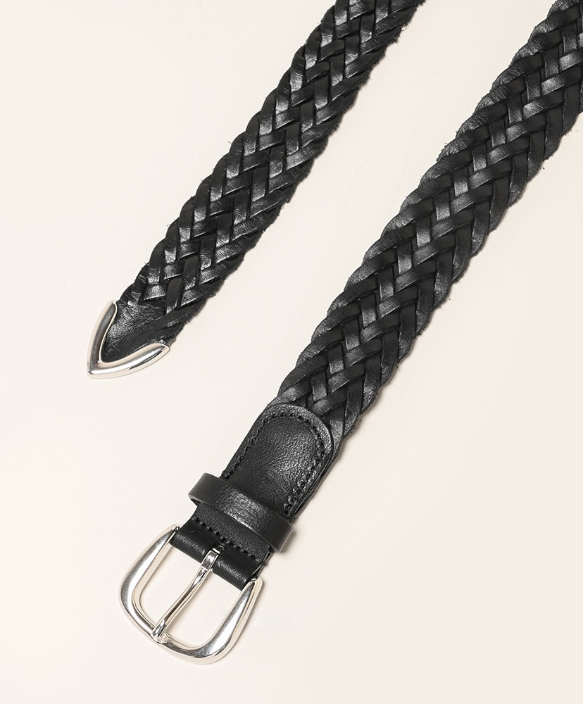 30mm プンターレレザーメッシュベルト Black/ブラック 100(MEN)