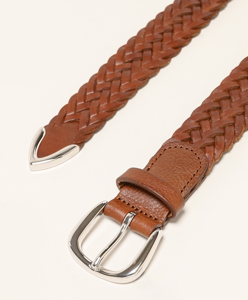 30mm プンターレレザーメッシュベルト Tan/タン 100(MEN)