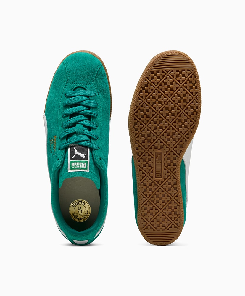 Unisex Brasil Sneaker Wild Green-PUMA White 26.5cm