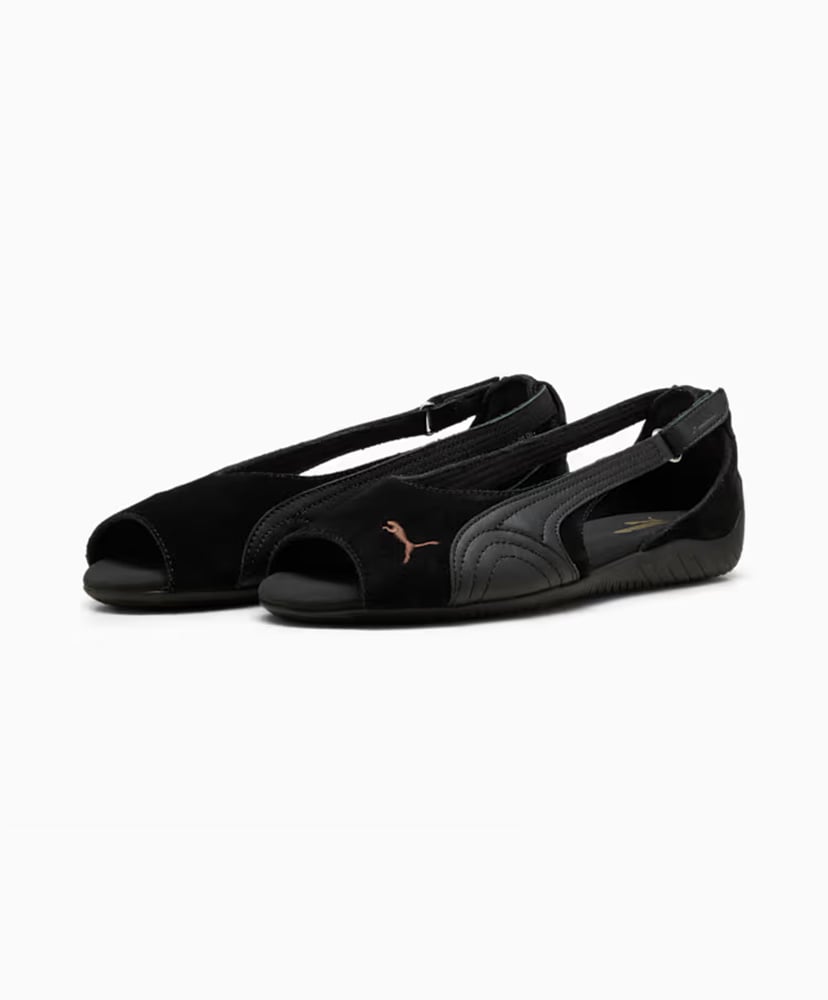 Women's Speedcat Sandal PUMA Black-PUMA Black-Chocolate 23cm