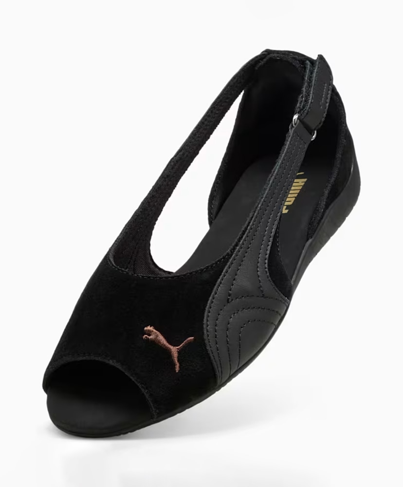 Women's Speedcat Sandal PUMA Black-PUMA Black-Chocolate 23cm