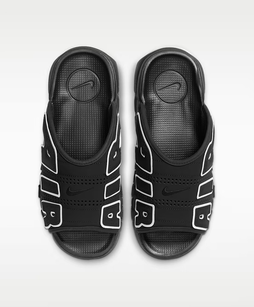 エア モア アップテンポ ブラック/ブラック/クリア/ホワイト 26cm