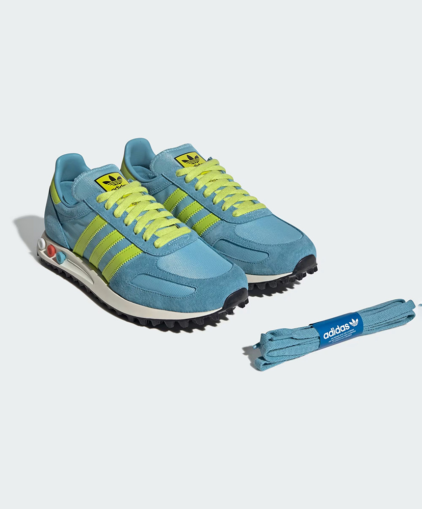 LA Trainer OG Preloved Blue / Semi Solar Yellow / Icey Blue 23cm