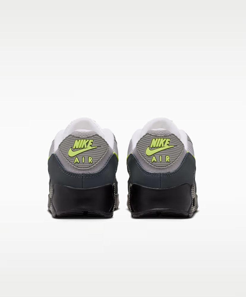 Air Max 90 ブラックxアンスラサイトxライトチャコールxネオンイエロー 26.5cm