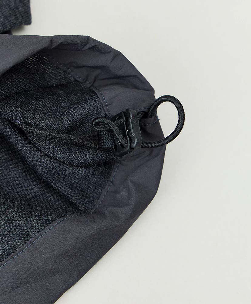 Merino Wool Half Zip Sweater Charcoal/チャコール L(MEN)