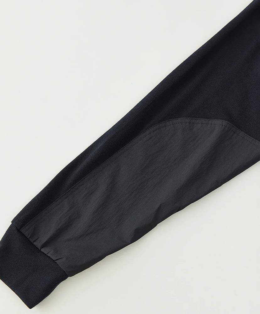 Merino Wool Military Hooded Sweater Black/ブラック L(MEN)