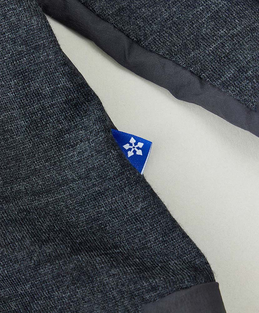 Merino Wool Military Hooded Sweater Charcoal/チャコール L(MEN)