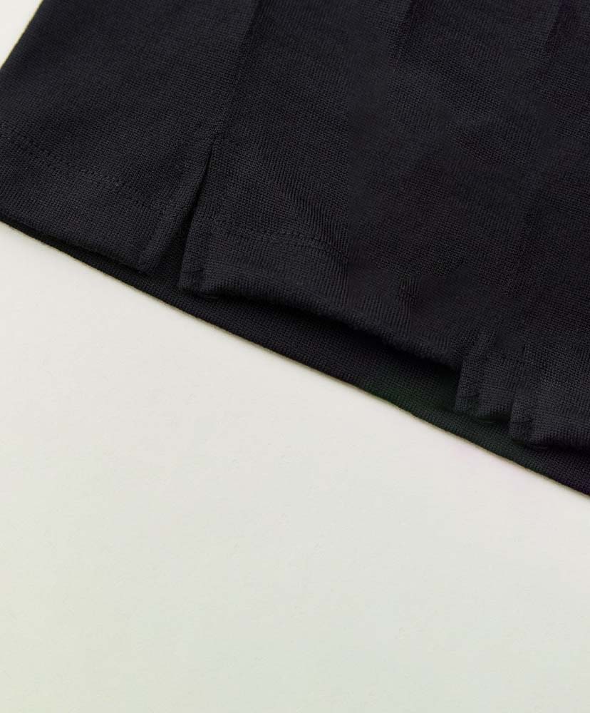 Merino Wool Long-Sleeve T-Shirt Black/ブラック M(MEN)