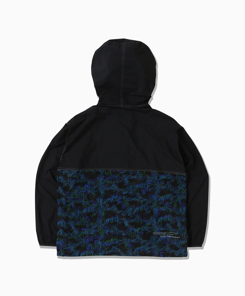 Printed Wind Jacket Black/ブラック L(MEN)