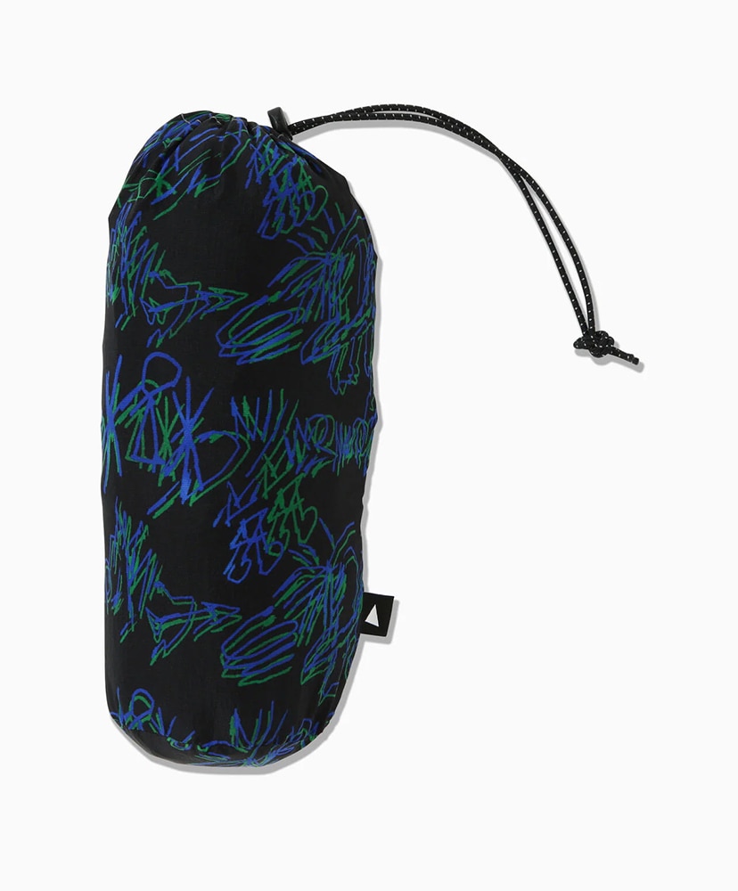 Printed Wind Jacket Black/ブラック L(MEN)